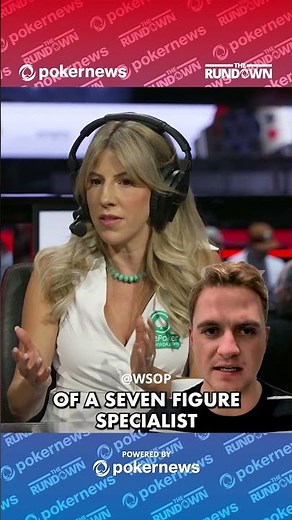 🚨THE RUNDOWN!🚨 IS KRISTEN FOXEN THE GOAT? #wsop2026 #wsop #therundown