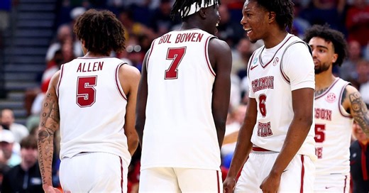 Tip-off time, television network announced for Alabama vs. Texas Tech in NCAA tournament