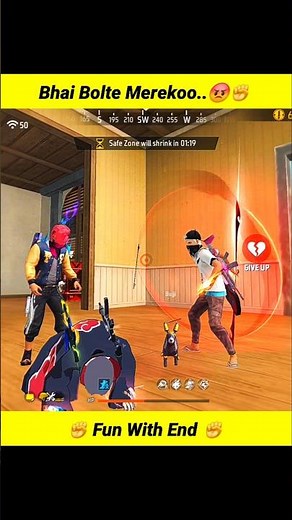 Bhai Bolte Mereko Salam Karte..🔥🔥😡 || ‪@funwithsrbyt‬ || #freefire #comedy #ytshorts #srb #scb