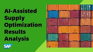 2511 AI Supply Optimization Analysis in SAP Integrated Business Planning