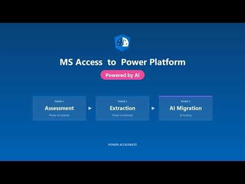 MS Access to Power Platform with AI | 4-Minute Migration Demo