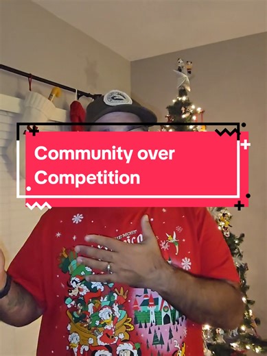 Replying to @madisonincolor Community over competition. Couldn't have said it better myself. This community is great and its all about building up the people around you. There's room for everyone out here and we all bring our own spin on things so no creator is the same. A lot of people helped me on my journey. I want to help people on theirs. 2026 I look forward to more collabs with people I care about and I'm open to meeting new people as well! Let's build each other up and make this community