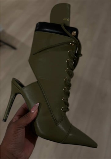 Gorgeous Stiletto Boots with Open Heel