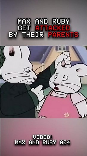 Max and Ruby 0004: The episode that should be banned 🚫 #creepy #trending #shorts