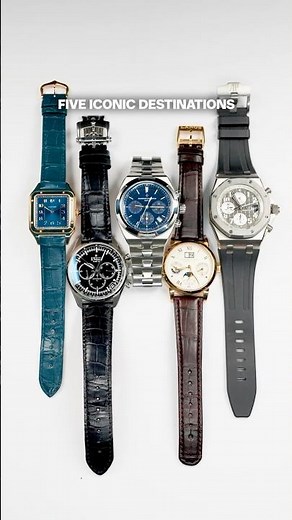 5 Iconic Watches Matched with 5 Dream Destinations l SwissWatchExpo