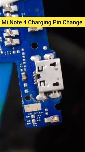 Mi Note 4 Charging Problem Solution #mobilerepair #shorts