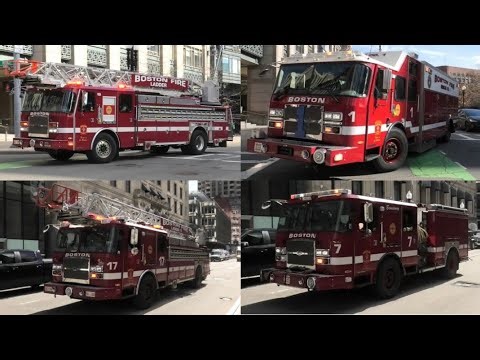 Boston, MA Fire Department High-Rise Structure Fire Response