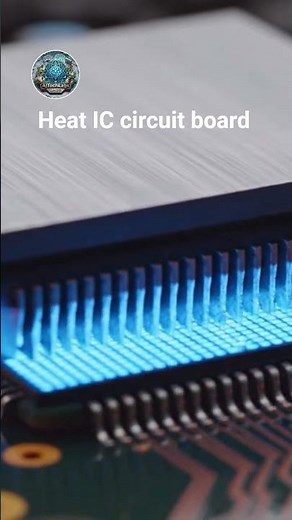 Heat IC circuit board​#ThermalManagement​#Microchip#HeatSink#PCBCooling#ElectronicsEngineering