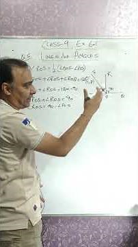 Class 9 | Chapter -6 | Lines and angles | Ex 6.1 | Q - 5 | #cbse #class9maths #ncert #ncertsolutions