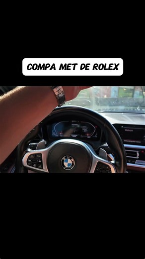 Compa met de rolex