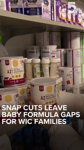 SNAP cuts leave baby formula gap for WIC families