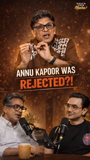 Annu Kapoor Was Rejected as a host of antakshari | What's Your Mantra? | Sonu Nigam | Shreya Ghoshal