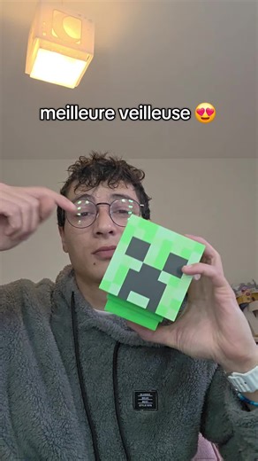 très stylée 💪 #minecraft #veilleuse #offrespéciale #tiktokshop