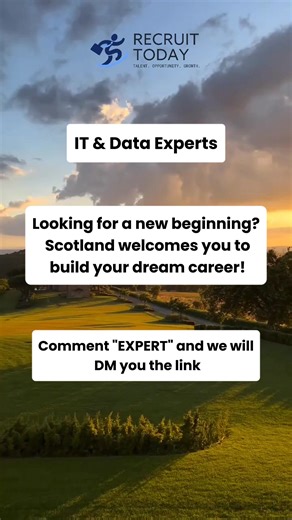 𝗥𝗲𝗮𝗱𝘆 𝗳𝗼𝗿 𝗮 𝗻𝗲𝘄 𝗯𝗲𝗴𝗶𝗻𝗻𝗶𝗻𝗴 𝗶𝗻 𝘆𝗼𝘂𝗿 𝘁𝗲𝗰𝗵 𝗰𝗮𝗿𝗲𝗲𝗿? IT & Data roles across the UK are opening doors for global talent, and this could be your moment. Start your journey toward a future full of growth, stability, and opportunity. 🚀 Comment "𝗘𝗫𝗣𝗘𝗥𝗧" and we will DM you the link! 📞 Contact Recruit Today 👉 https://www.recruittoday.co/contact/ 📞 Direct Line: 44 7700 139184 🕒 Hours: 7 AM – 4 PM (Mon–Fri) . . . #RecruitToday #UKJobs #TechJobsUK #ITJobsUK #DataJ
