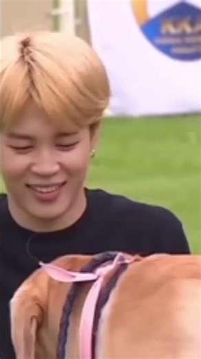Bts play with dogs