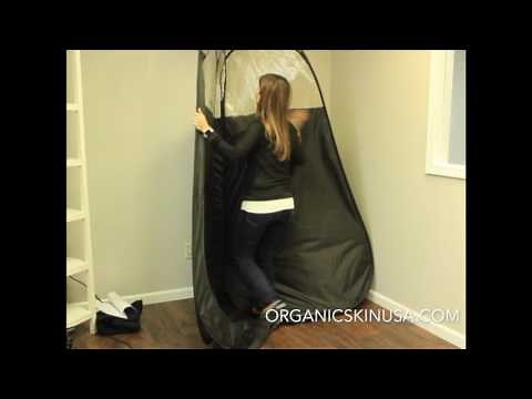 How to Dismantle and Unfold/Fold Down Your Spray Tan Popup Tent
