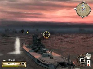 Battlestations: Midway. Singleplayer mission "Might of the Yamato"