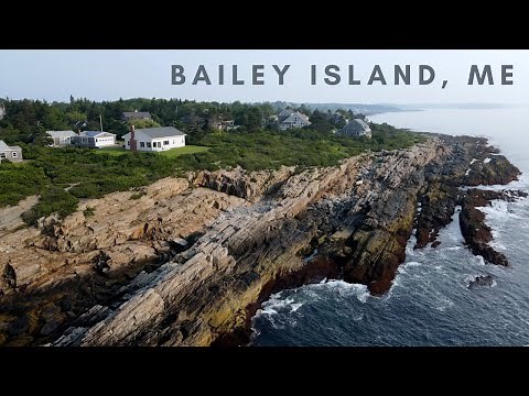 Cinematic Tour of Bailey Island, ME