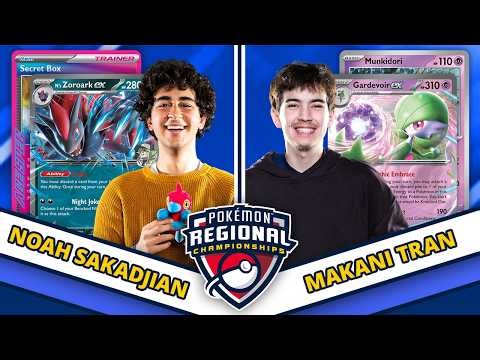 NOAH SAKADJIAN vs MAKANI TRAN - Pokémon TCG Masters Finals | 2026 Orlando Regional Championships