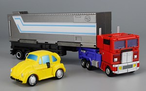 【变形金刚随时变形状】第一视角速变 没巴掌大的变形金刚也不错 第三方口袋级小比例 DX9擎天柱 NA大黄蜂 小黄蜂？