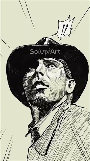 Por más que corrió no le alcanzo #dibujo #arte #tips #soydanniart #drawing #viral