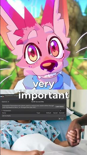 VRCHAT CONTACTS ARE SPECIAL #vrchatfbt #furry #vrchatavatar