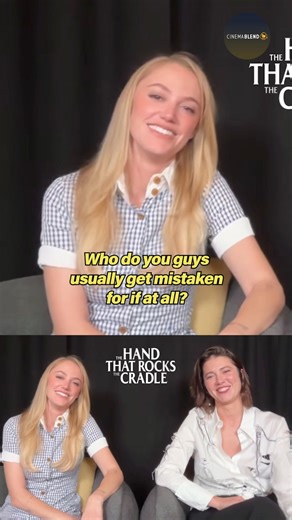 Mary Elizabeth Winstead and Maika Monroe look so alike in 'The Hand That Rocks the Cradle' #shorts