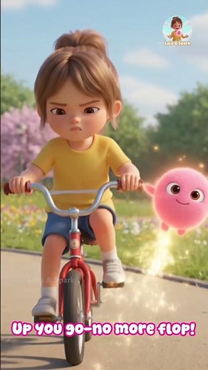 Lala’s First Cycle Ride 🚲✨ | Baby Fun with Music | Cute Kids Short | #lalaspark