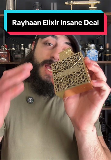 Rayhaan Elixir a great Fall/Winter Fragrance with excellent notes! I love this one #cologne #fragrance #fragrancetok #rayhaan #rayhaanelixir