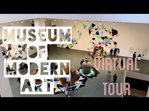 A virtual museum tour of MoMA, New York (Jan 2021) 뉴욕살이 모마는 처음이지?