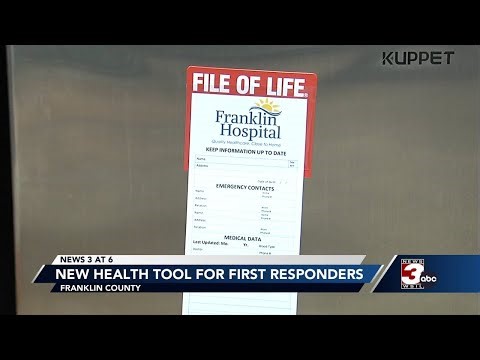 Franklin County Launches "File of Life" to Aid First Responders