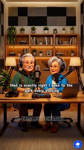 Learn Simple Present Tense with Grandpa and Grandma! | O-ENGLISH CHANAL