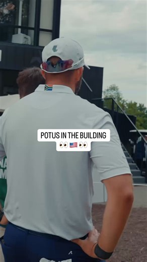 “I want to play like you Dean!” - President Trump. POTUS knows the game. ✅ @BurmyGolf @SouthernGuards