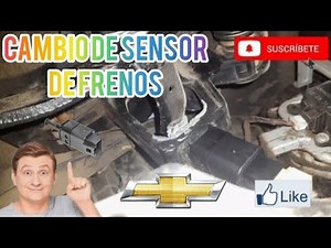 Chevrolet Spark brake sensor replacement