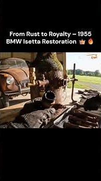 1955 BMW Isetta Restoration 🔧 | From Rust to Royalty 👑 Full Classic Car Rebuild