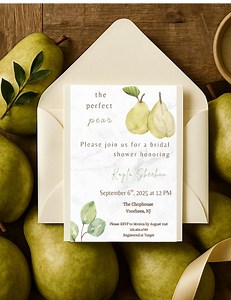 The Perfect Pair Bridal Shower, Bridal Shower Bundle, Rustic Shower Invite - Etsy