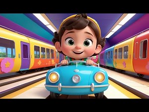 All Aboard the Shapes Train! | Learn Shapes with Fun Train Song for Kids | Educational Sing-Along