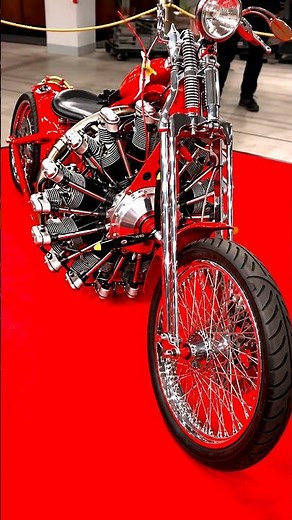 A radial engine on two wheels 🔥