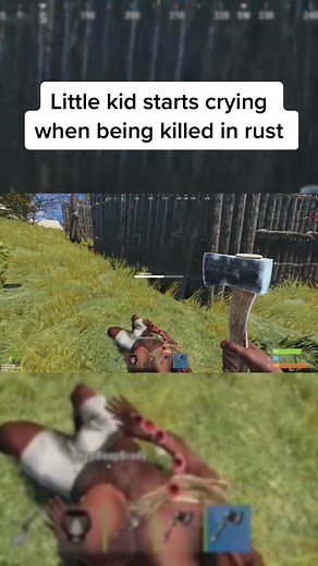 Distressing Moment in Rust: Kid Cries During Game