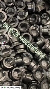 19 reactions · 4 comments | Let's talk KNOCKOUTS 壘 Punch holes through stainless steel electrical boxes with the help of Greenlee knockout kits. Take your pick of a ratchet wrench, hydraulic hand pump, quick draw or hydraulic battery driver for your power. Then choose from a wide range of Greenlee knockout dies and punches for whatever your jobsite needs. https://bit.ly/3KxA3DL #Greenlee #GreenleeTools #Knockouts #KnockoutKit #ElectricalKnockout | Greenlee Tools | Facebook