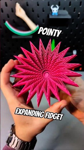 3D Printing a Mega Expanding Spikey Fidget