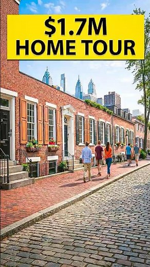 Society Hill Philadelphia Luxury Home Tour | $1.7M