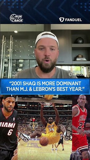 2001 Shaquille O'Neal Had THE MOST DOMINANT Year in NBA History??