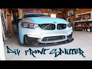 How to make a Custom Front Splitter #DIY