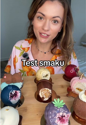 Test smaku monoporcji kokos i pistacja