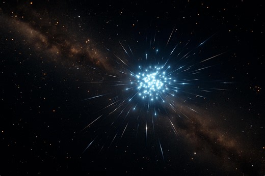 A Stellar Meltdown: 1,000 Young Stars Fly Apart, Leaving Astronomers Baffled