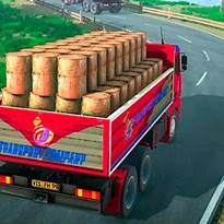 Ciężarówką po Indiach - Graj online na Gryfek.pl