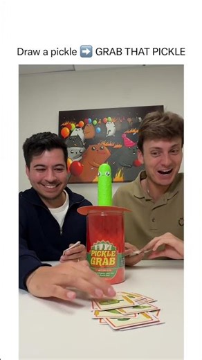 Pickle Grab Card Game
