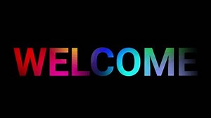 Welcome Kinetic Text Lettering Title Color Stock Footage Video (100% Royalty-free) 1102844783 | Shutterstock