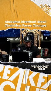 🚨 #FrontPageNews w/ Tezlyn Figaro : the #chairman from the Alabama Riverfront brawl has been charged along with a few others involved in the fight! Listen in 📶 . Follow @breakfastclubam 📺 | Breakfast Club